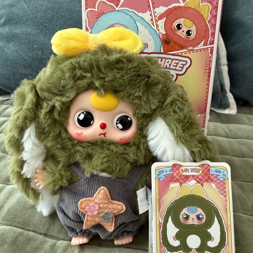 Baby Three - Macaron Cute Bunny V2 Plush Blind Box